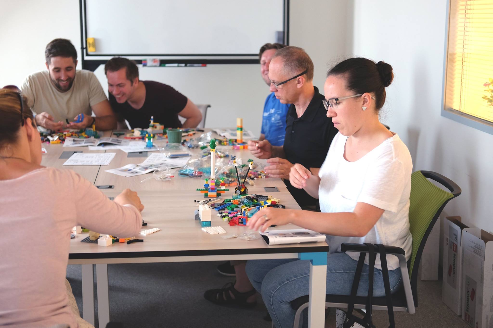 Lego serious play workshop at Ergománia